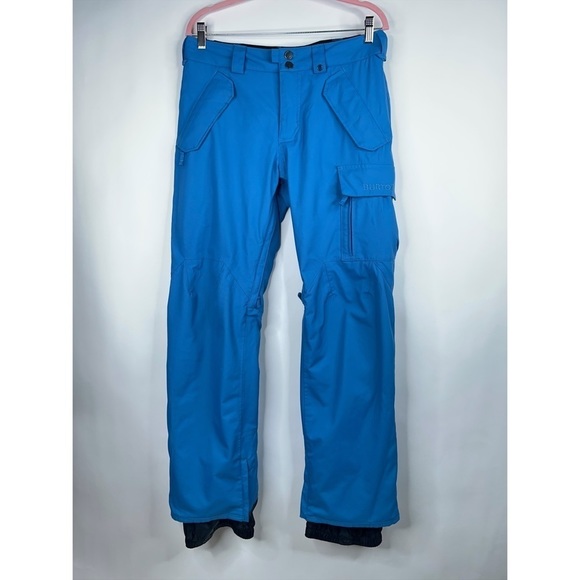 Burton Covert Pant Blue Snow Winter Cargo Pant Outdoor Mesh Lined Size Small - Picture 1 of 14